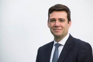 Andy Burnham MP, pictured at his home in his Leigh constituency. Andy was running to be leader of the Labour Party, one of five candidates battling to succeed Ed Miliband, who stood down after the 2015 UK General Election. Burnham was at the time Shadow Secretary of State for Health in England.
